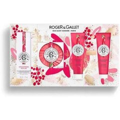 Unisex parfüümi komplekt Roger & Gallet Gingembre Rouge 4 Tükid, osad hind ja info | Naiste parfüümid | kaup24.ee
