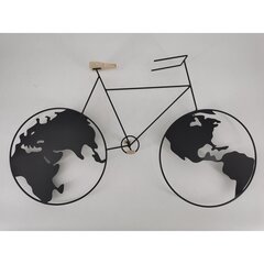 Настенный декор DKD Home Decor Велосипед, 74 x 10 x 43.5 см цена и информация | Детали интерьера | kaup24.ee