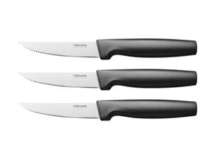 Набор ножей для стейков Fiskars Functional Form, 3 шт. цена и информация | Столовые приборы | kaup24.ee