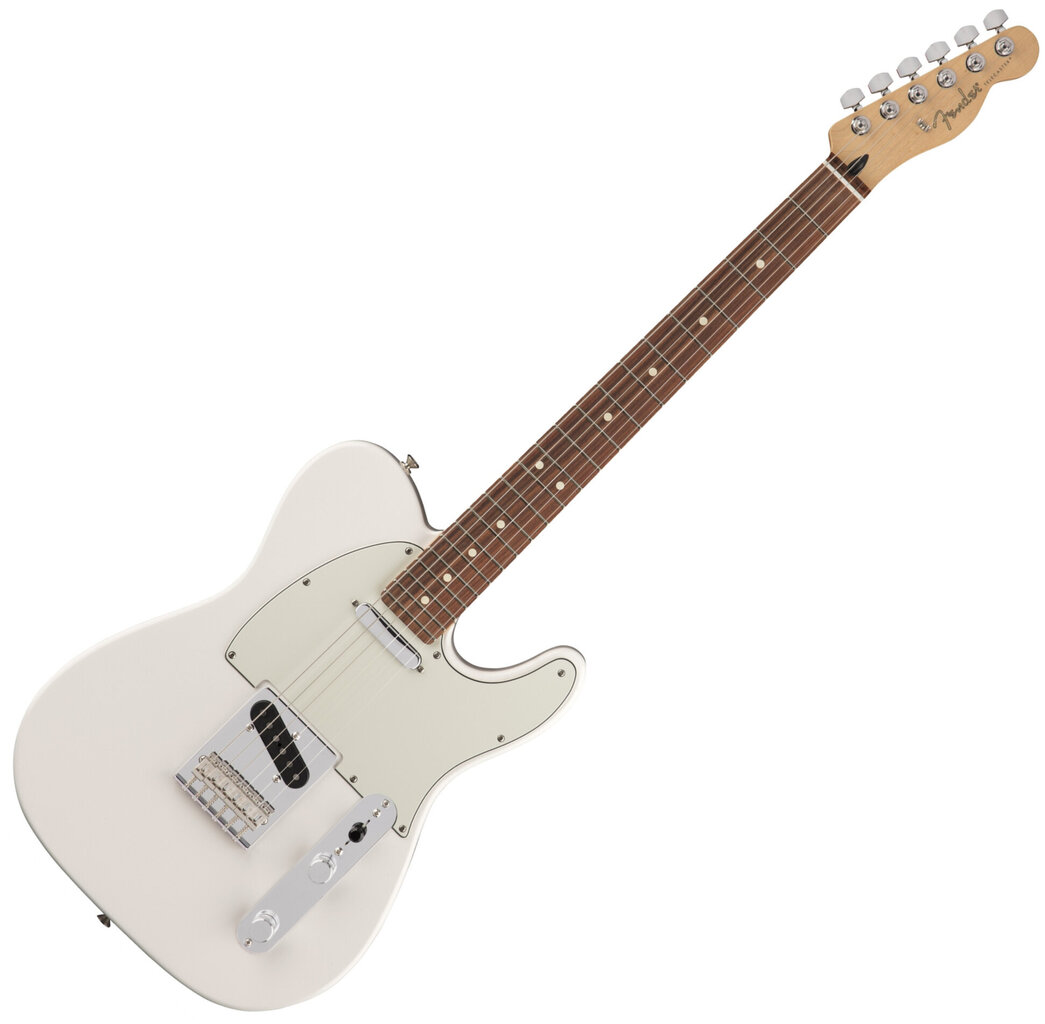 Elektrikitarr Fender Player Telecaster PFF (Polar white) hind ja info | Kitarrid | kaup24.ee