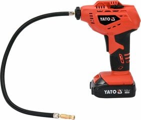 YATO KOMPRESSOR / MINIKOMRESSOR 18V 2.0AH + laadija hind ja info | Kompressorid | kaup24.ee