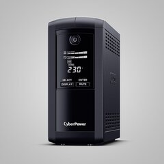 CyberPower Tracer III VP1000ELCD-FR hind ja info | Puhvertoiteallikad (UPS) | kaup24.ee