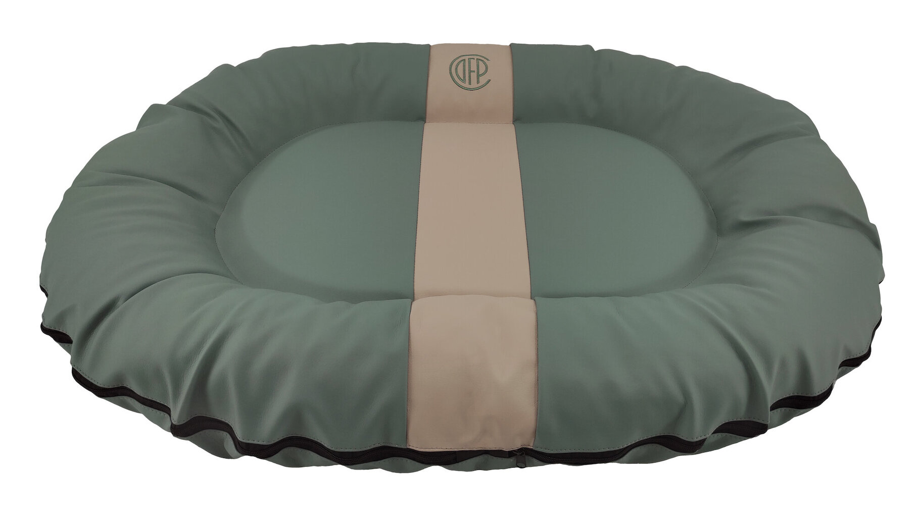 Cazo Oval Bed Oslo roheline pesa koertele 45x65x9cm цена и информация | Pesad, padjad | kaup24.ee