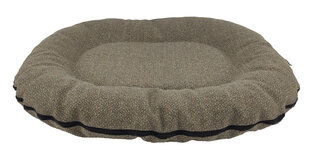 Cazo Oval Bed Luna beež pesa koertele 90x120x16cm hind ja info | Pesad, padjad | kaup24.ee