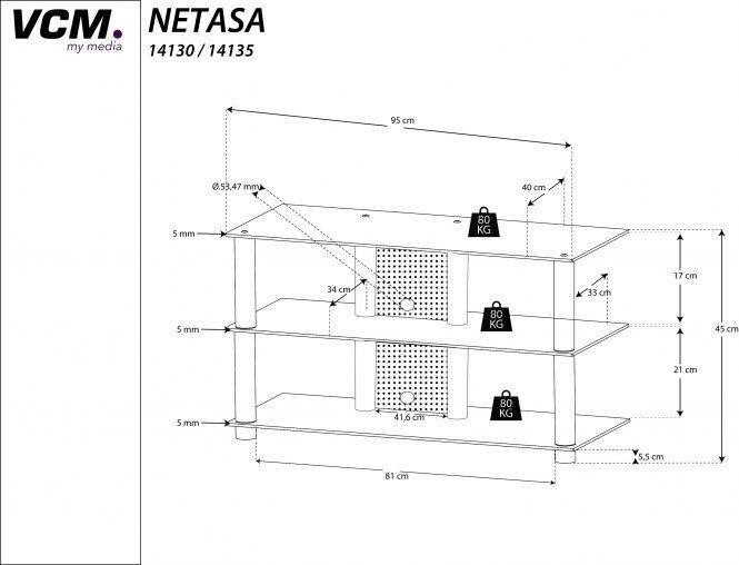 TV-alus Netasa hind ja info | TV alused | kaup24.ee