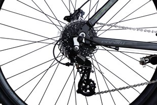 Jalgratas Corelli Zoi 2,2 29", 18", must-roheline hind ja info | Jalgrattad | kaup24.ee