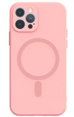 Mocco MagSilicone Soft Back Case Silicone Case for Apple iPhone 14 Plus Pink hind ja info | Telefoni kaaned, ümbrised | kaup24.ee