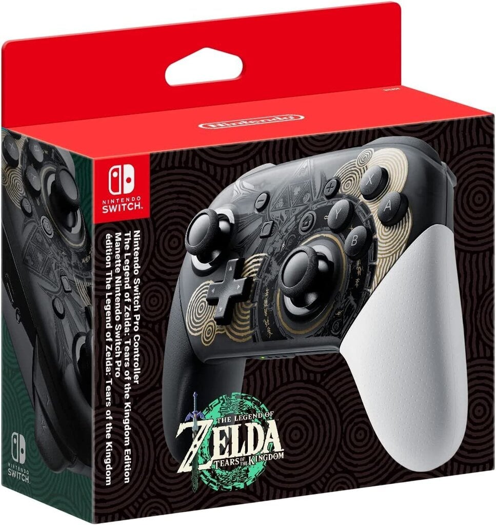 Nintendo Switch Pro Controller Zelda Tears of Kingdom LE цена и информация | Mängukonsoolide lisatarvikud | kaup24.ee