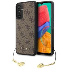 Guess GUHCSA34GF4GBR A34 5G A346 brązowy|brown hardcase 4G Charms Collection цена и информация | Чехлы для телефонов | kaup24.ee