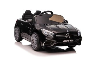 Ühekohaline elektriauto Mercedes SL65 S, mustaks lakitud hind ja info | Laste elektriautod | kaup24.ee