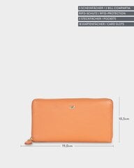 Кошелек на молнии ASTI" Braun Buffel" л.оранжевый цена и информация | Женские кошельки, держатели для карточек | kaup24.ee