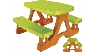 Laste piknikulaud pinkidega hind ja info | Laste lauad ja toolid | kaup24.ee