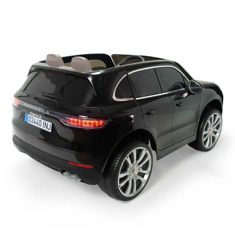 Injusa Porsche Cayenne S elektriauto, must hind ja info | Laste elektriautod | kaup24.ee