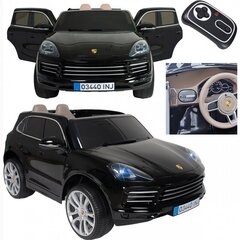 Injusa Porsche Cayenne S elektriauto, must цена и информация | Электромобили для детей | kaup24.ee