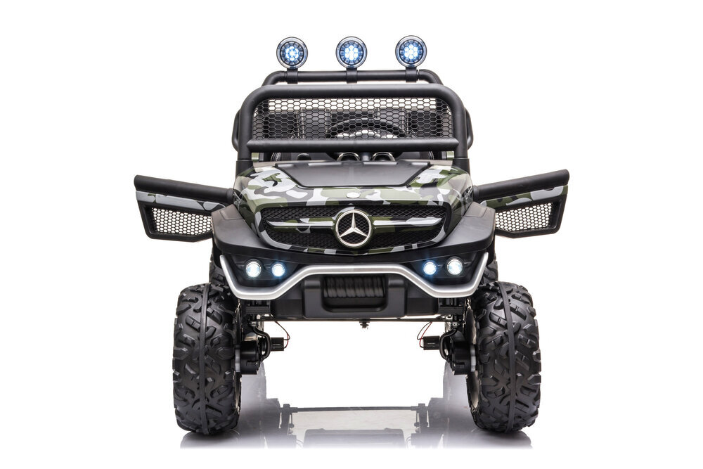 Mercedes Benz Unimog S, kamuflaaž lakitud hind ja info | Laste elektriautod | kaup24.ee