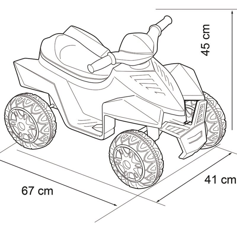 Feber 6V elektriline jalgratas lastele hind ja info | Laste elektriautod | kaup24.ee