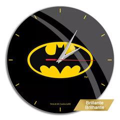Настенное часы ERT Group Batman 004 DC Чёрный цена и информация | Часы | kaup24.ee