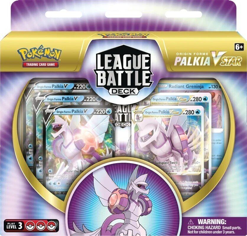 Lauamäng Pokémon TCG Origin Forme Palkia VSTAR League Battle Deck, EN цена и информация | Lauamängud ja mõistatused | kaup24.ee