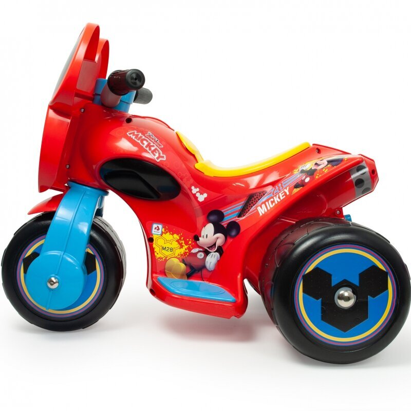 Laste elektriline kolmerattaline jalgratas Mickey Mouse 6V hind ja info | Laste elektriautod | kaup24.ee