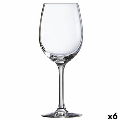Veiniklaas Ebro Läbipaistev Klaas (470 ml) (6 Ühikut) hind ja info | Klaasid, tassid ja kannud | kaup24.ee