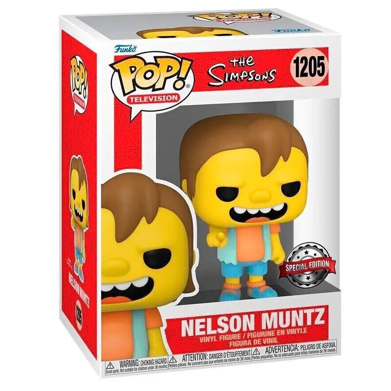 Kuju Funko POP, Simpsonid Nelson Muntz hind ja info | Poiste mänguasjad | kaup24.ee