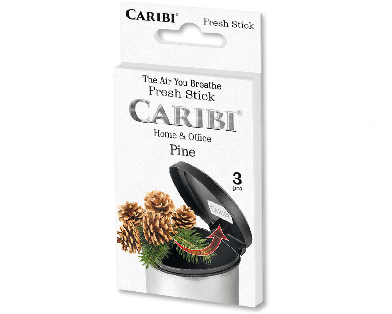 Õhuvärskendaja Prügi kastile "Pine" 3 sticks hind ja info | Kodulõhnastajad | kaup24.ee