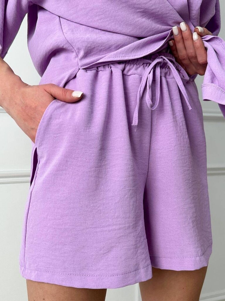 Naiste kostüüm lühikeste pükstega Armonti 347, lilla hind ja info | Naiste kostüümid | kaup24.ee