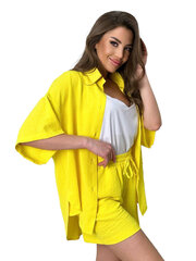 Naiste kostüüm lühikeste pükstega Armonti 347, kollane hind ja info | Naiste kostüümid | kaup24.ee