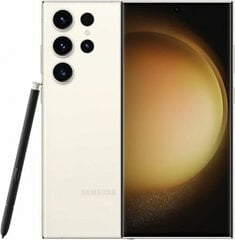 Samsung Galaxy S23 Ultra 5G 8/256GB SM-S918BZEDEUB Beige цена и информация | Мобильные телефоны | kaup24.ee