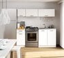 Köögimööbli komplekt Akord Oliwia G1 1.8M, valge hind ja info | Köögimööbli komplektid | kaup24.ee