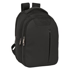 Рюкзак для ноутбука и планшета с USB-выходом Safta Business Чёрный (31 x 45 x 23 cm) цена и информация | Компьютерные сумки | kaup24.ee