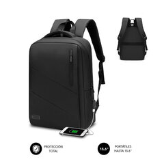 Чехол для ноутбука Subblim City Backpack цена и информация | Рюкзаки, сумки, чехлы для компьютеров | kaup24.ee
