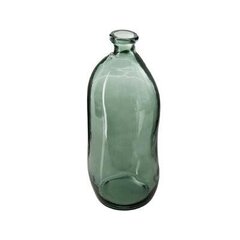 Стеклянная ваза Dame J 51 см зеленая цена и информация | Vaasid | kaup24.ee