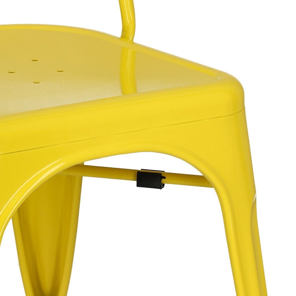 Paris" kollane tool inspireeritud "Tolixist" hind ja info | Söögitoolid, baaritoolid | kaup24.ee