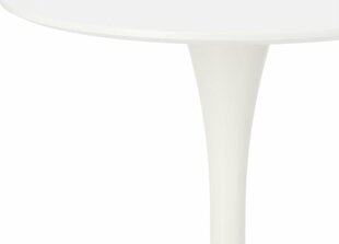 Круглый стол Simplet Skinny White 60 см цена и информация | Кухонные и обеденные столы | kaup24.ee