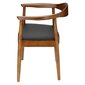 "President" tool inspireeritud "Kennedy" pruunist tumedast puidust hind ja info | Söögitoolid, baaritoolid | kaup24.ee