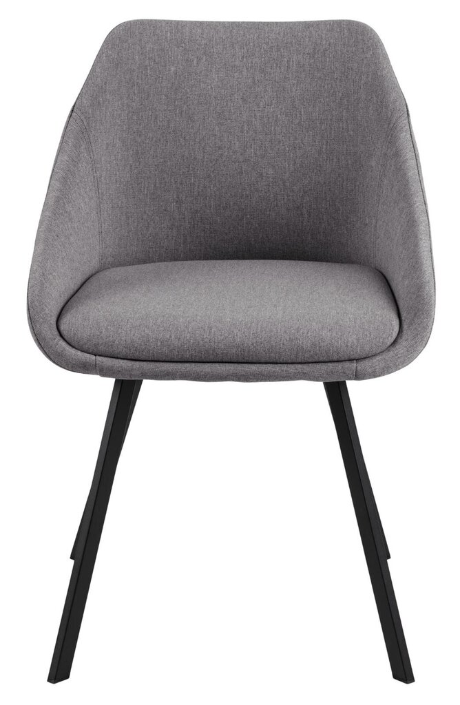 Nils tool helehall/must hind ja info | Söögilaua toolid, köögitoolid | kaup24.ee