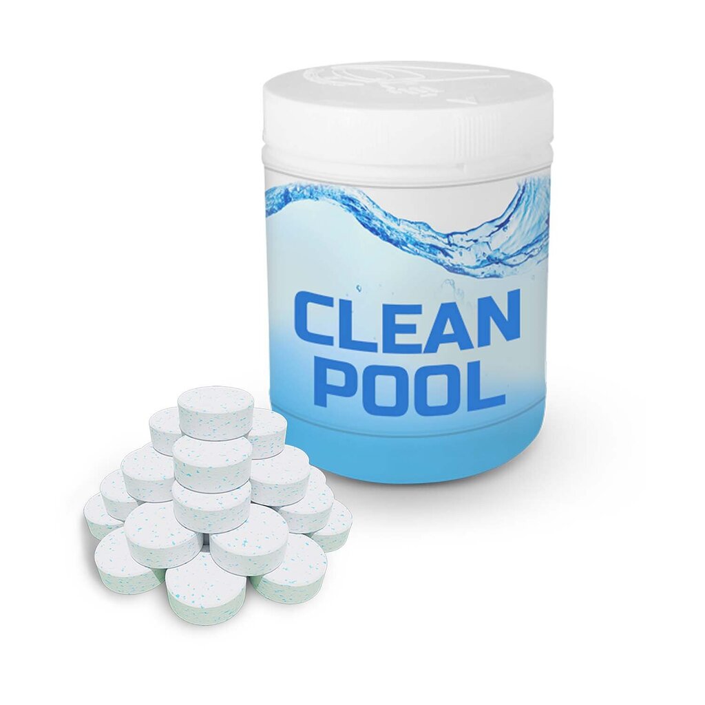 Ujuv kemikaalidosaator basseinidele + 0,5 kg multifunktsionaalsed tabletid hind ja info | Basseini puhastusvahendid | kaup24.ee