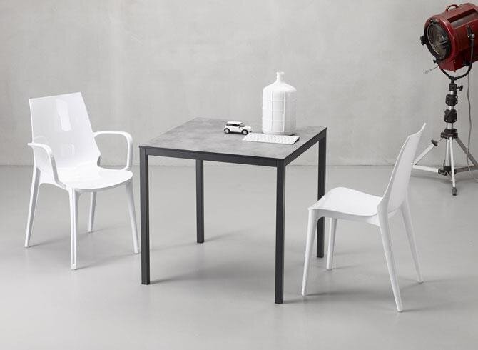 Suitsutatud plastikust "Vanity" tool hind ja info | Söögilaua toolid, köögitoolid | kaup24.ee
