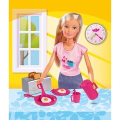 Кукла Simba Steffi Love Breakfast, 14 шт. цена и информация | Игрушки для девочек | kaup24.ee