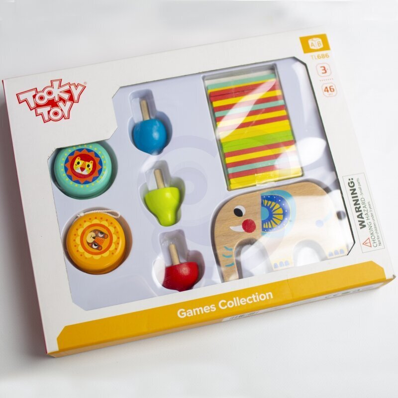 Tooky mänguasjade arkaadimängude komplekt, 46 tk. hind ja info | Arendavad mänguasjad | kaup24.ee