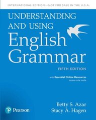 Understanding and Using English Grammar, SB with Essential Online Resources - International Edition 5th edition цена и информация | Пособия по изучению иностранных языков | kaup24.ee