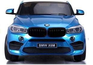 BMW X6M sinine elektriauto lastele цена и информация | Электромобили для детей | kaup24.ee