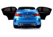 BMW X6M sinine elektriauto lastele hind ja info | Laste elektriautod | kaup24.ee