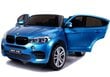 BMW X6M sinine elektriauto lastele hind ja info | Laste elektriautod | kaup24.ee