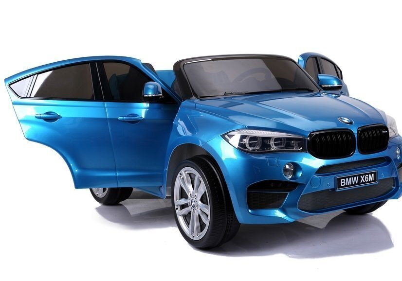 BMW X6M sinine elektriauto lastele hind ja info | Laste elektriautod | kaup24.ee