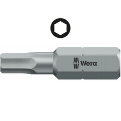 Wera 840/1 Z Стандартная бита HEX-PLUS 5/64 x 25 мм цена и информация | Механические инструменты | kaup24.ee