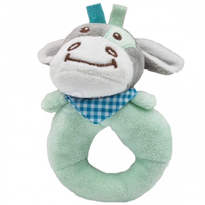 Interaktiivne pehme mänguasi Woopie Donkey, hall/sinine цена и информация | Imikute mänguasjad | kaup24.ee
