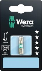 Wera 3867/1 Torsion roostevaba otsak T30 x 25mm hind ja info | Käsitööriistad | kaup24.ee