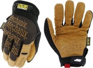 Перчатки Mechanix Durahide™ Original® Leather чёрный/коричневый, размер XL цена и информация | Рабочие перчатки | kaup24.ee